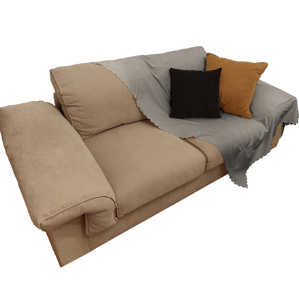Mikroşönil Koltuk Örtüsü (180cmx220cm) koyu_gri